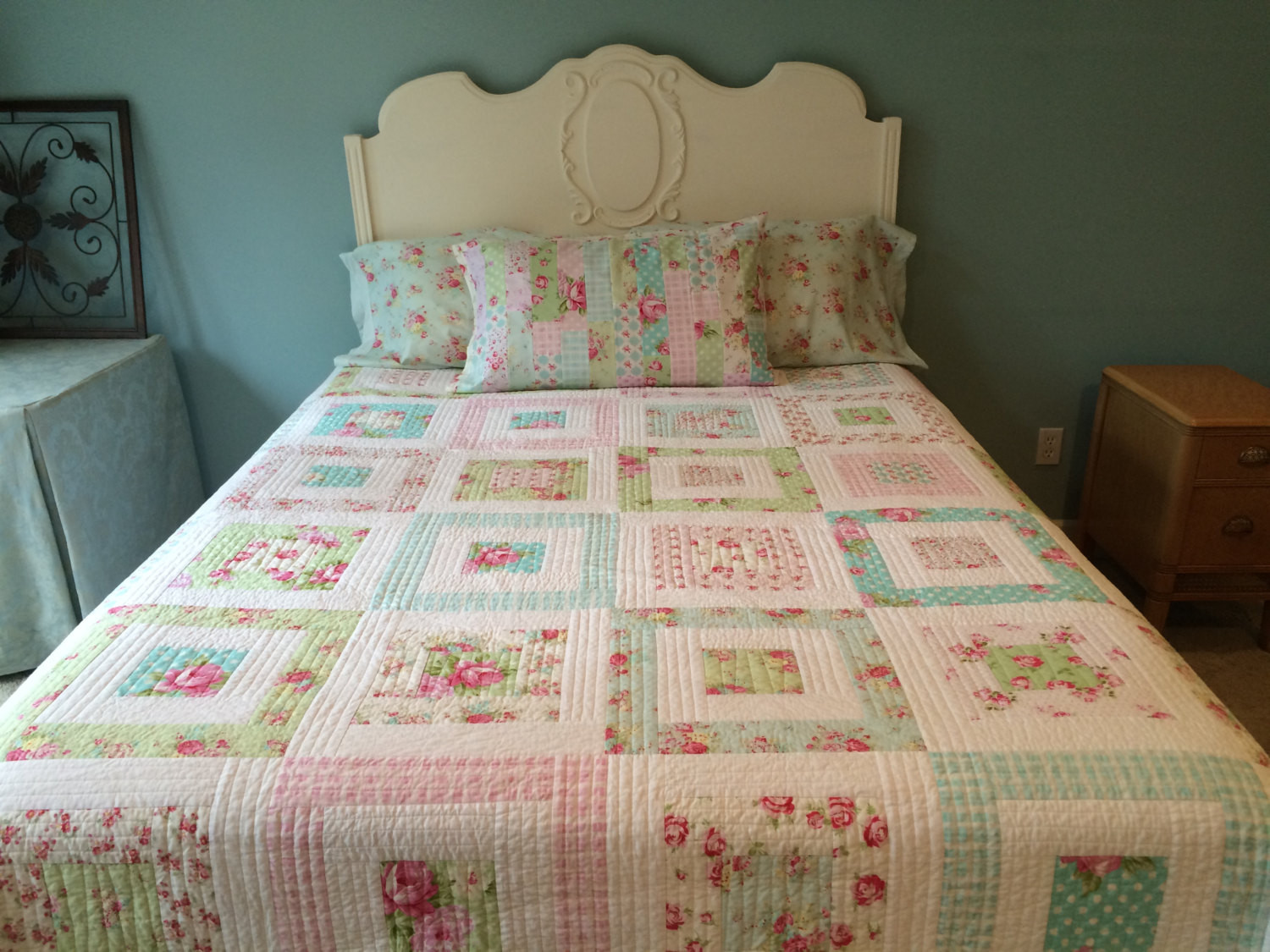 Best ideas about Shabby Chic Quilts
. Save or Pin Shabby Chic Quilt MADE TO ORDER Tanya by fortandjoyfabrics Now.