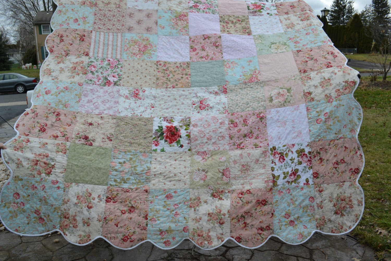 Best ideas about Shabby Chic Quilts
. Save or Pin Shabby Vintage Chic Queen Size Bedding by TrueloveQuiltsForYou Now.