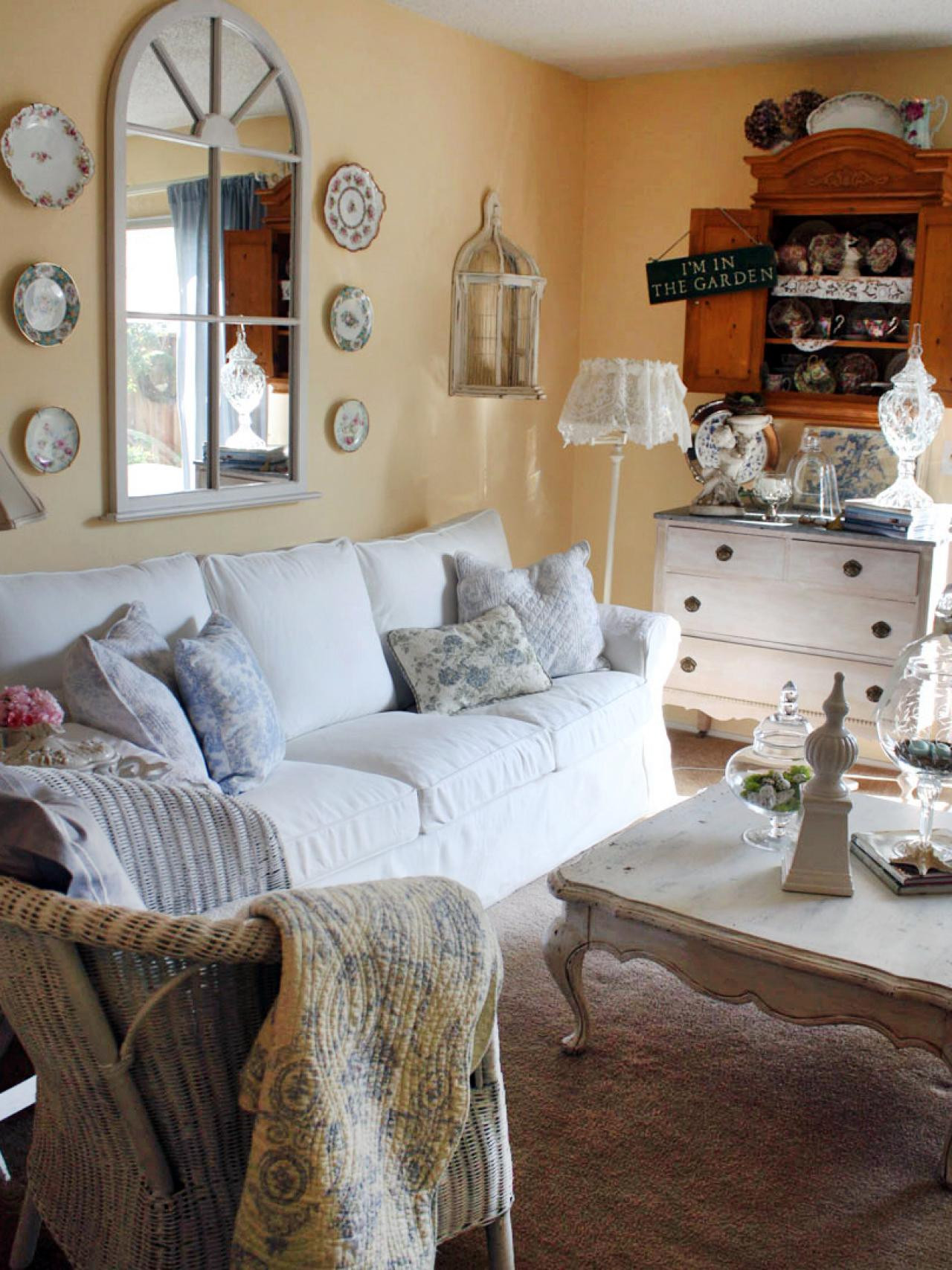 Best ideas about Shabby Chic Rooms
. Save or Pin Shabby Chic Cottage Living Room Now.