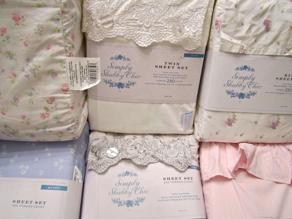 Best ideas about Shabby Chic Sheet Set
. Save or Pin Simply Shabby Chic Sheet Set Woodrose Indigo Floral Candy Now.