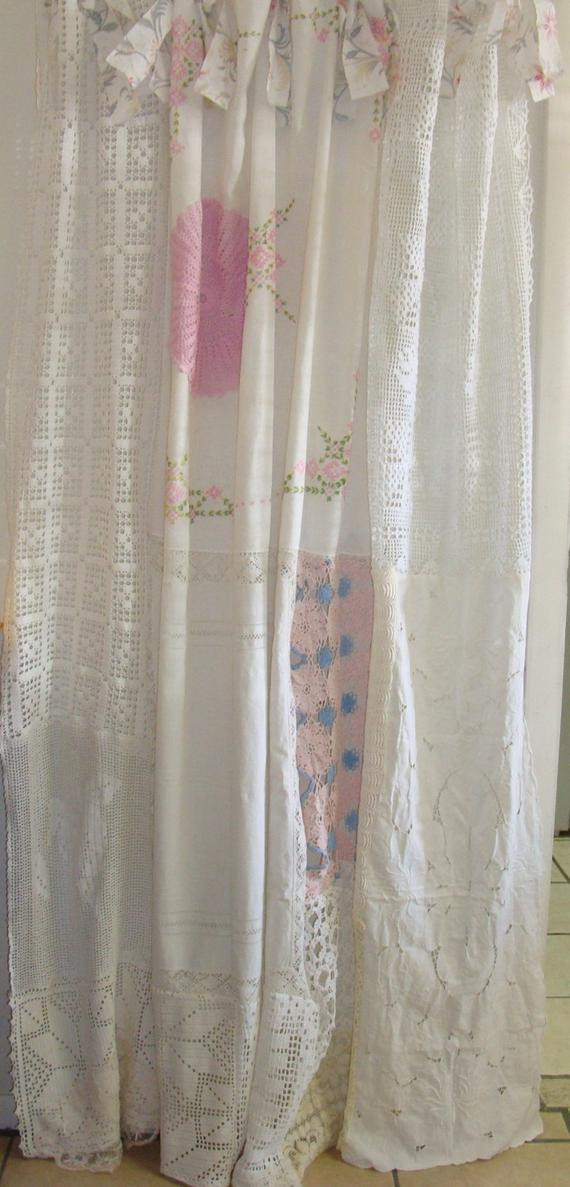 Best ideas about Shabby Chic Shower Curtains
. Save or Pin Shabby Chic Shower Curtain Vintage Crochet Vintage Now.