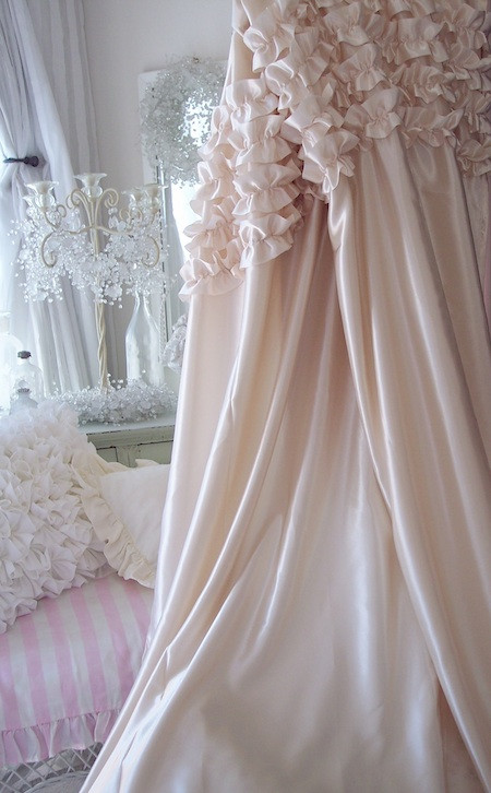 Best ideas about Shabby Chic Shower Curtains
. Save or Pin ROMANTIC SHABBY CHAMPAGNE DREAMY SATIN RUFFLES CHIC BATH Now.