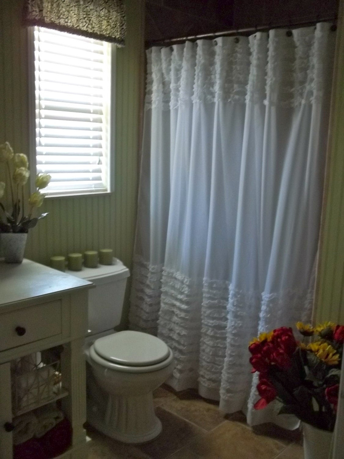 Best ideas about Shabby Chic Shower Curtains
. Save or Pin Shabby Chic Ruffles Shower Curtain Now.