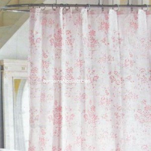 Best ideas about Shabby Chic Shower Curtains
. Save or Pin NEW HTF SIMPLY SHABBY CHIC VINTAGE PINK FLORAL ROSE TOILE Now.