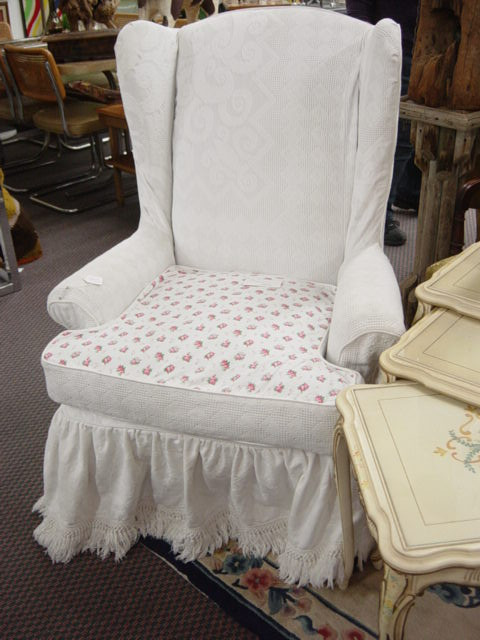 Best ideas about Shabby Chic Slipcovers For Wingback Chairs
. Save or Pin Newport Avenue Antiques VINTAGE SHABBY CHIC CUSTOM Now.