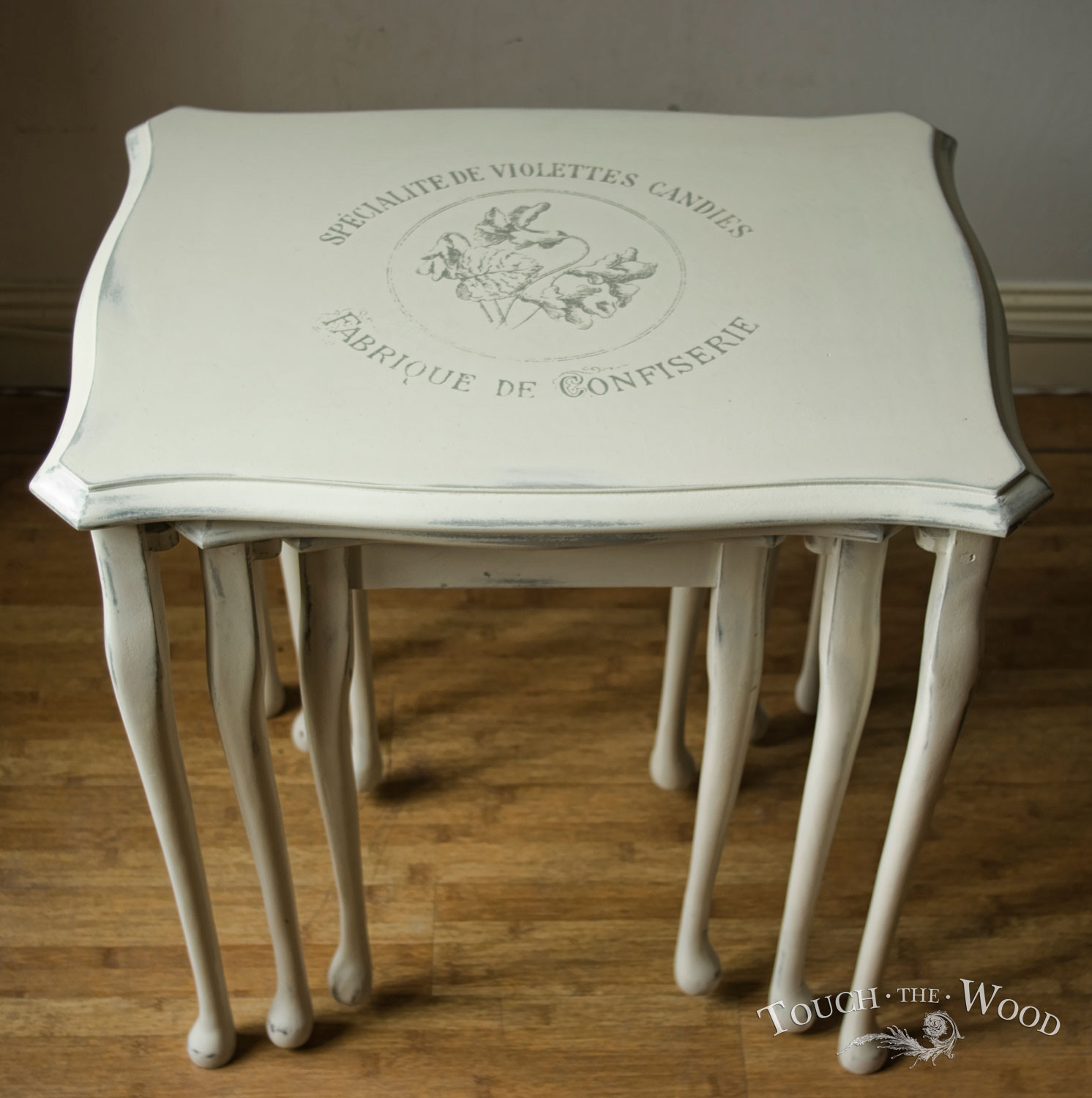 Best ideas about Shabby Chic Table
. Save or Pin Vintage Shabby Chic Nest of Tables no 13 Touch the Wood Now.