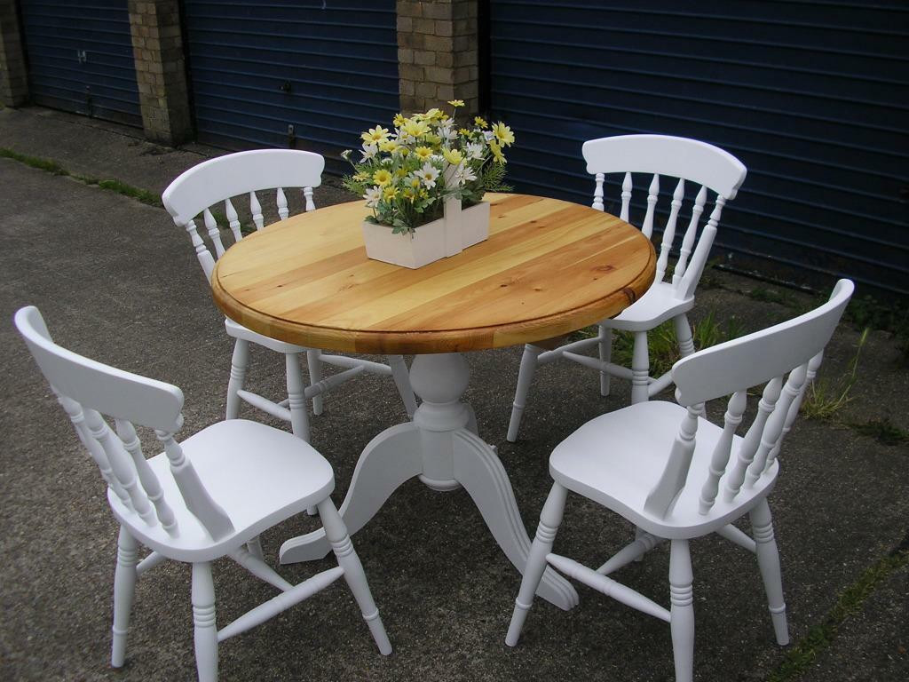 Best ideas about Shabby Chic Table
. Save or Pin SHABBY CHIC TABLE AND CHAIRS in Wickford Es Now.