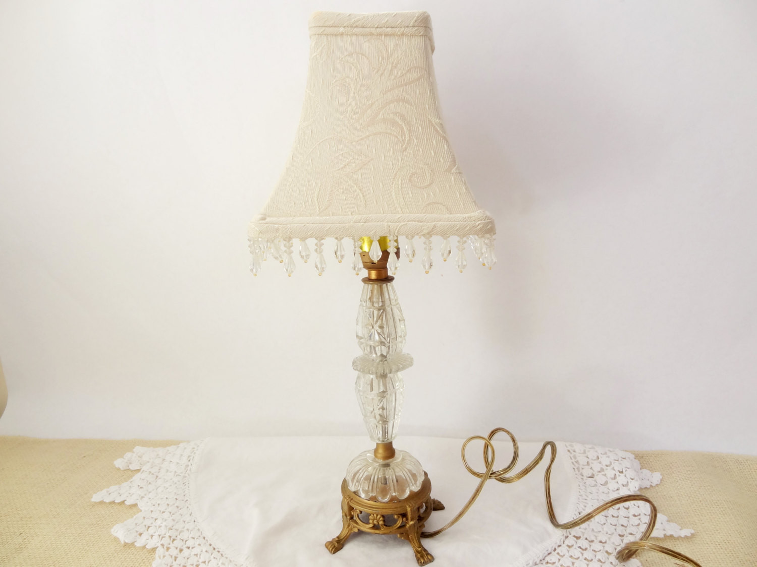Best ideas about Shabby Chic Table Lamps
. Save or Pin Vintage table lamp shabby chic decor light fixture lighting Now.