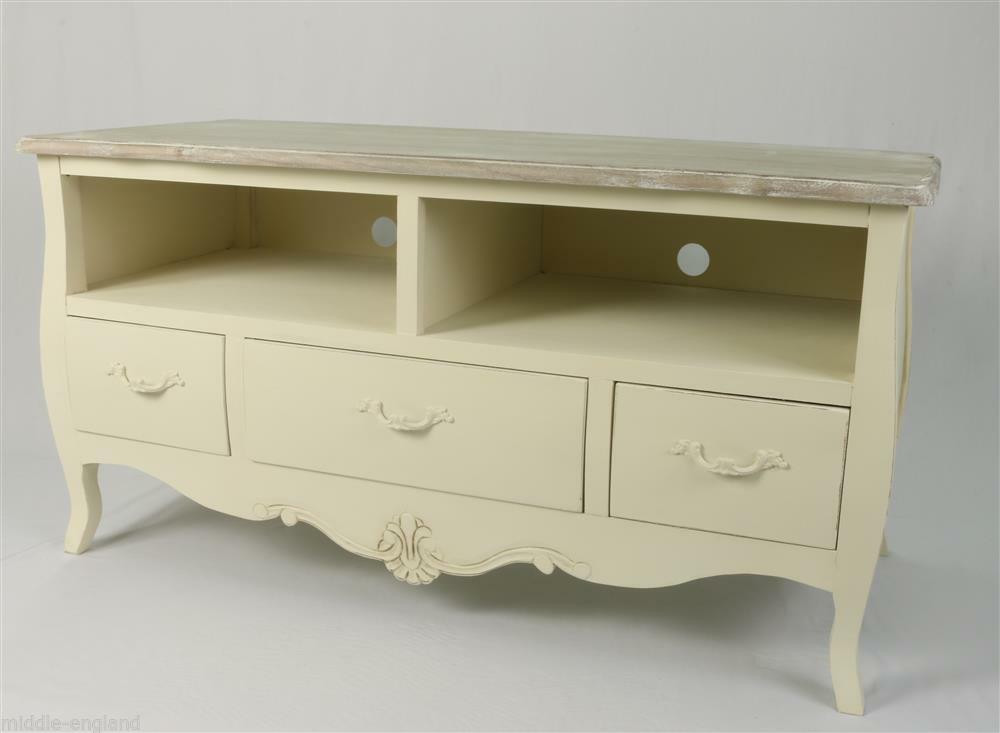 Best ideas about Shabby Chic Tv Stand
. Save or Pin SHABBY CHIC TV STAND TABLE CABINET DVD WIDESCREEN LCD Now.