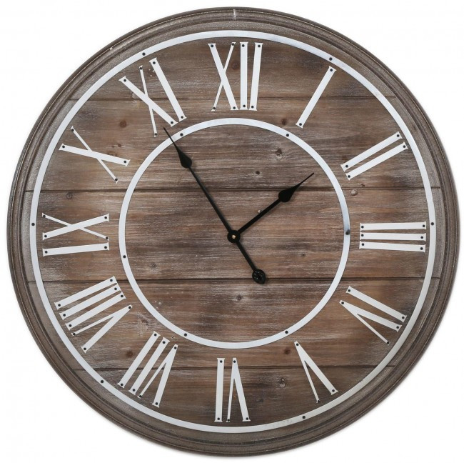Best ideas about Shabby Chic Wall Clock
. Save or Pin Stunning Shabby Chic Wooden Wall Clock 80Cm Now.