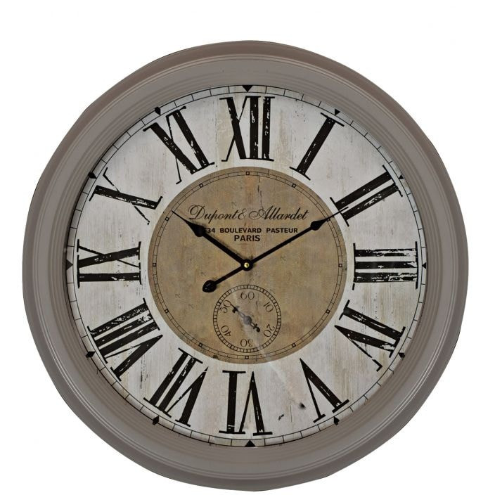 Best ideas about Shabby Chic Wall Clock
. Save or Pin Grey Script Shabby Chic Wall Clock Now.
