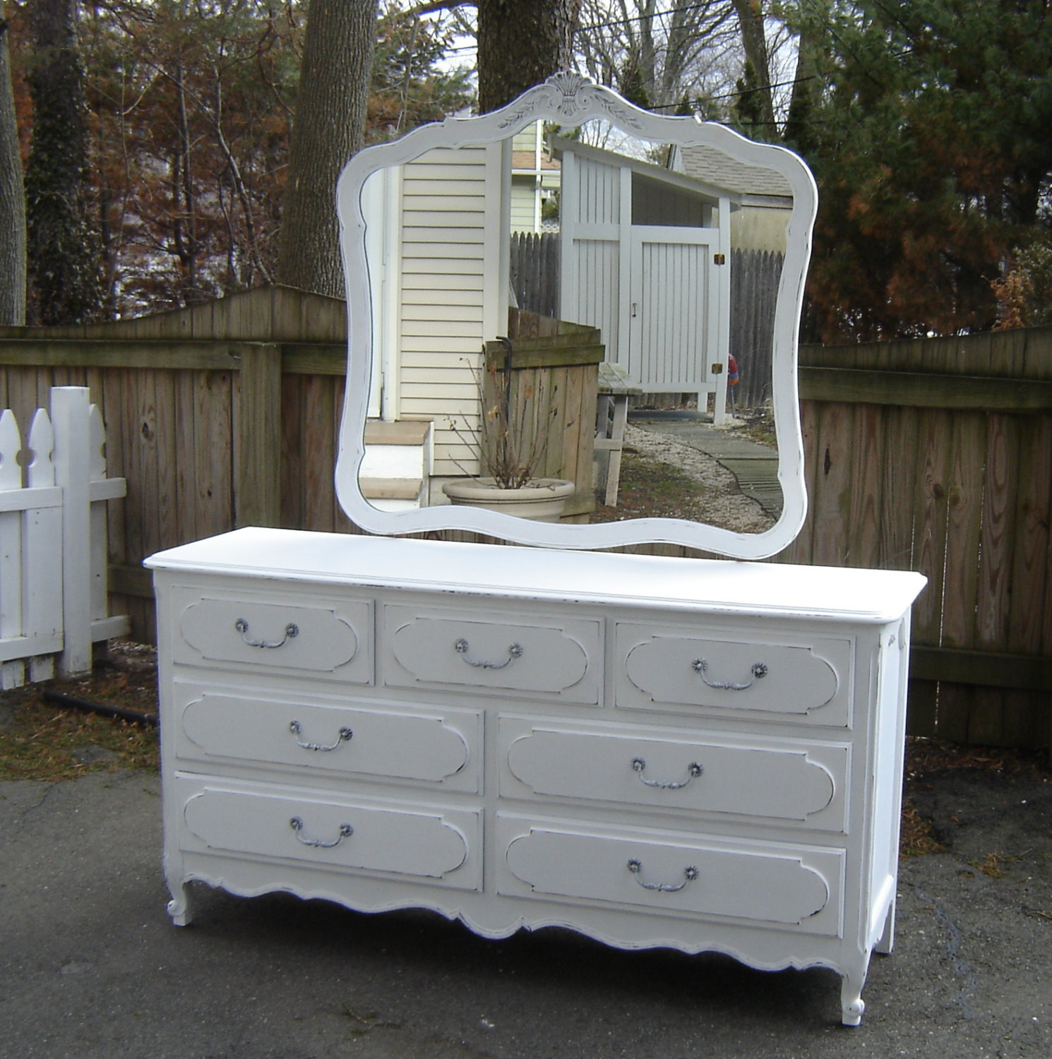 Best ideas about Shabby Chic White Dresser
. Save or Pin Reserved for Michelle White Vintage Shabby Chic Furniture Now.