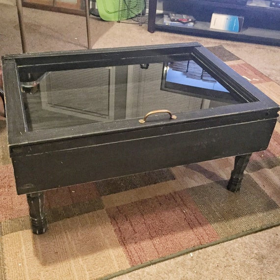 Best ideas about Shadow Box Coffee Table
. Save or Pin wood shadow box coffee table military by SandJBargainVault Now.