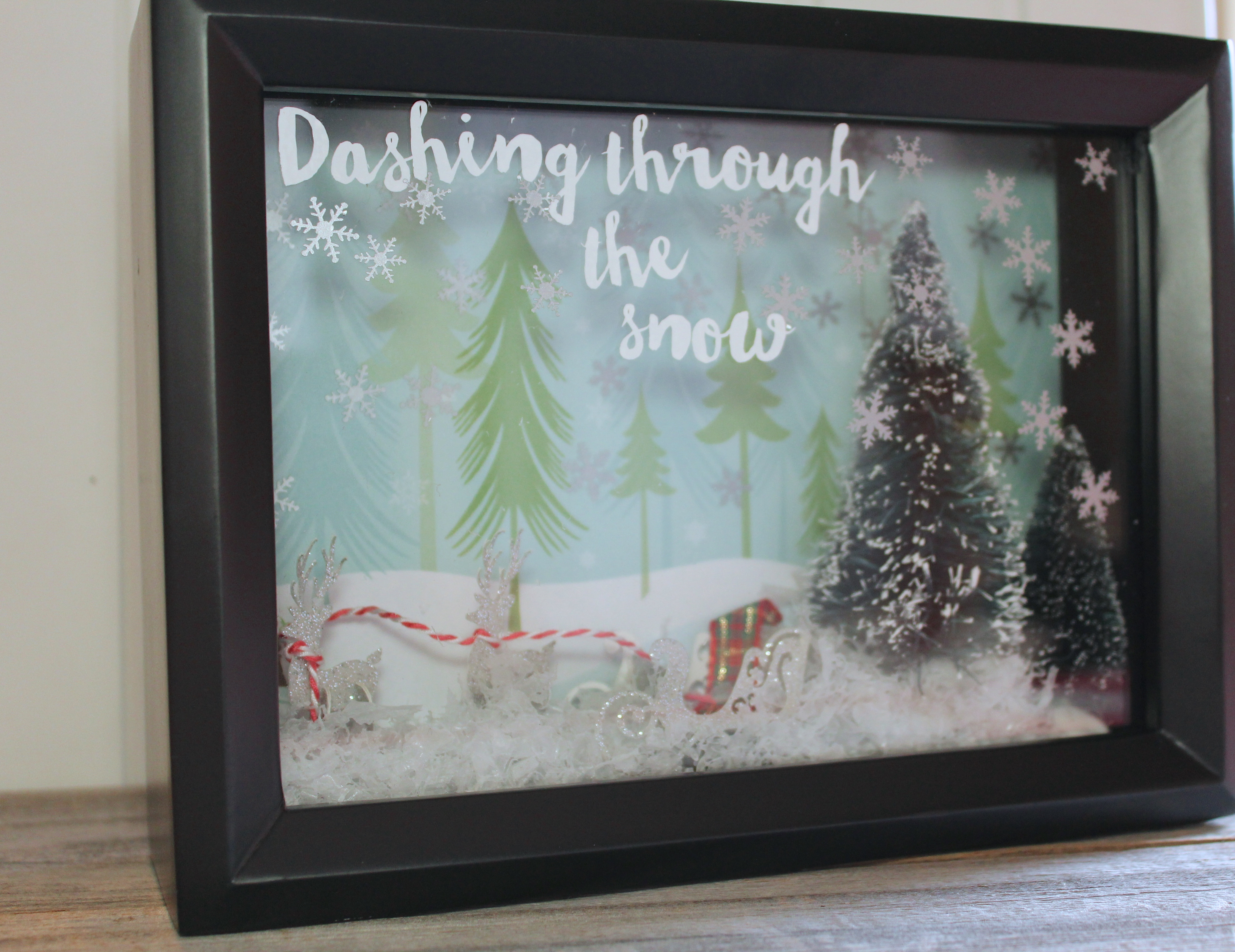 Best ideas about Shadow Box DIY
. Save or Pin DIY Christmas Shadow Box Everyday Party Magazine Now.