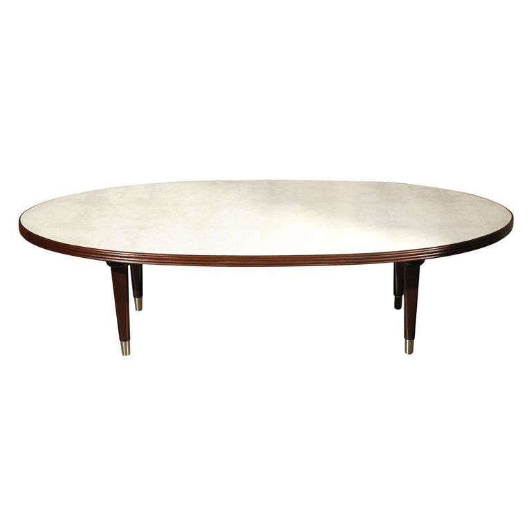 Best ideas about Shagreen Coffee Table
. Save or Pin Oval Cocktail Table with Shagreen Top at 1stdibs Now.