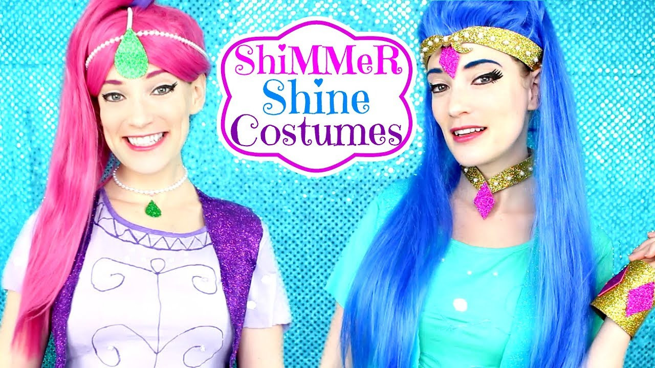 Best ideas about Shimmer And Shine Costume DIY
. Save or Pin SHIMMER and SHINE DIY Halloween Costumes Tutorial 💎 So Now.