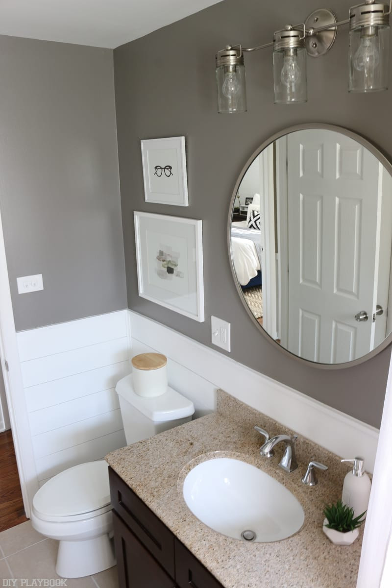 Best ideas about Shiplap In Bathroom
. Save or Pin shiplap bathroom reveal 6 DIY Playbook Now.
