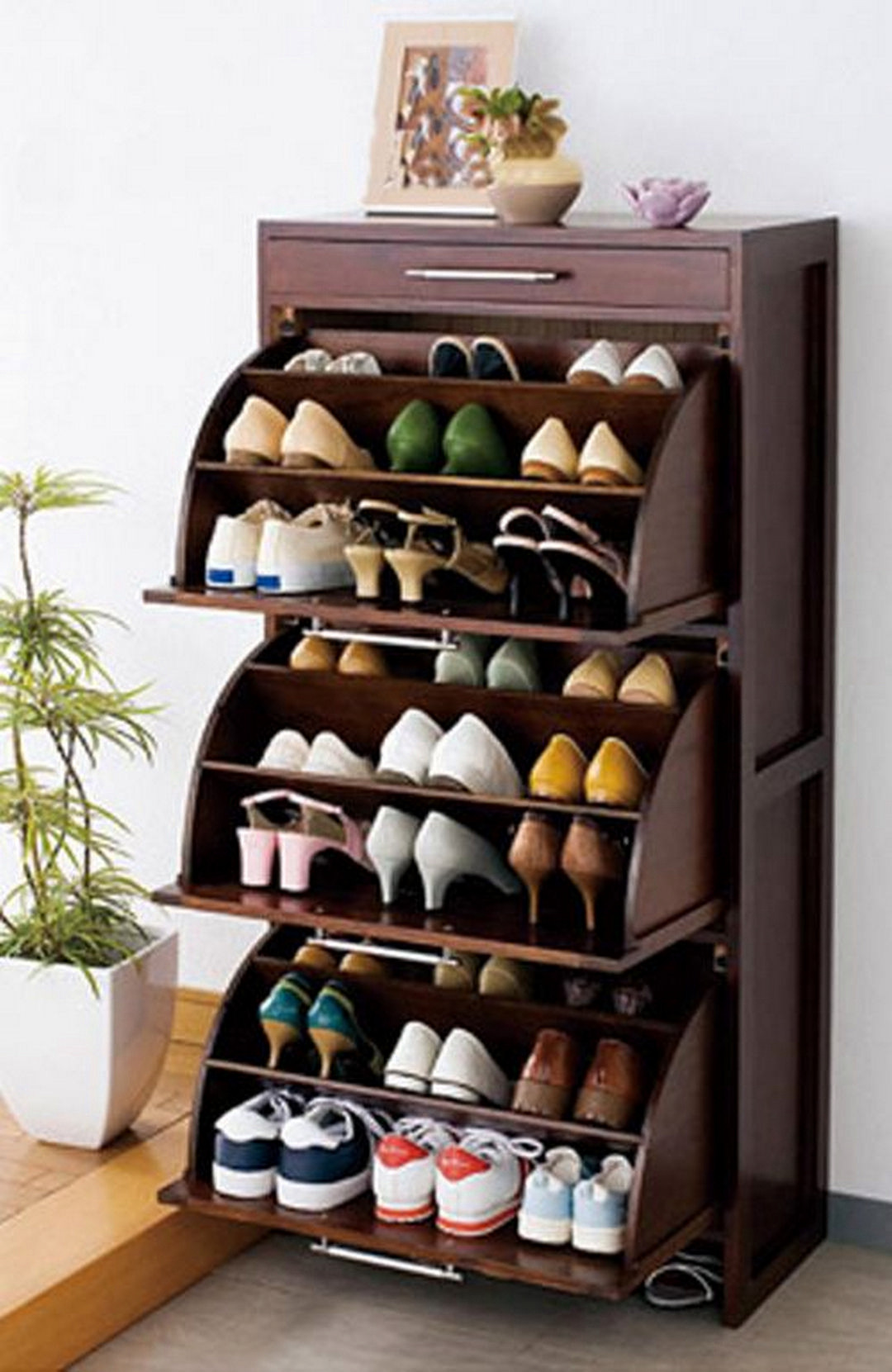 Best ideas about Shoe Rack Ideas DIY
. Save or Pin Practical Shoes Rack Design Ideas for Small Homes Now.