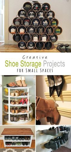 Best ideas about Shoe Storage Ideas For Small Spaces
. Save or Pin 22 DIY Shoe Storage Ideas for Small Spaces Now.