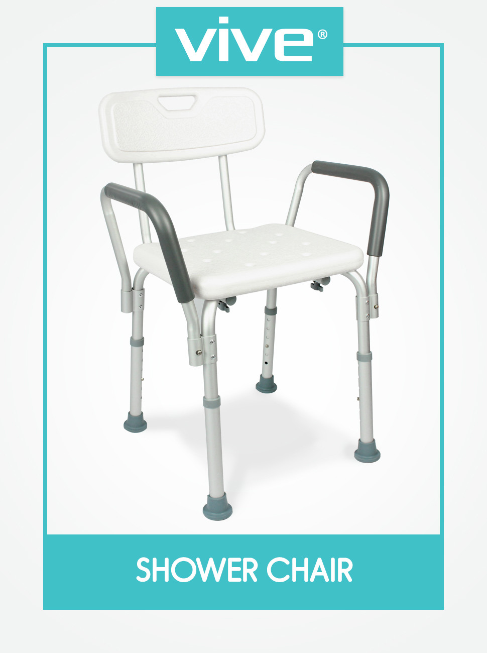 Best ideas about Shower Chair Amazon
. Save or Pin Amazon Vive Shower Chair with Back Handicap Bathtub Now.