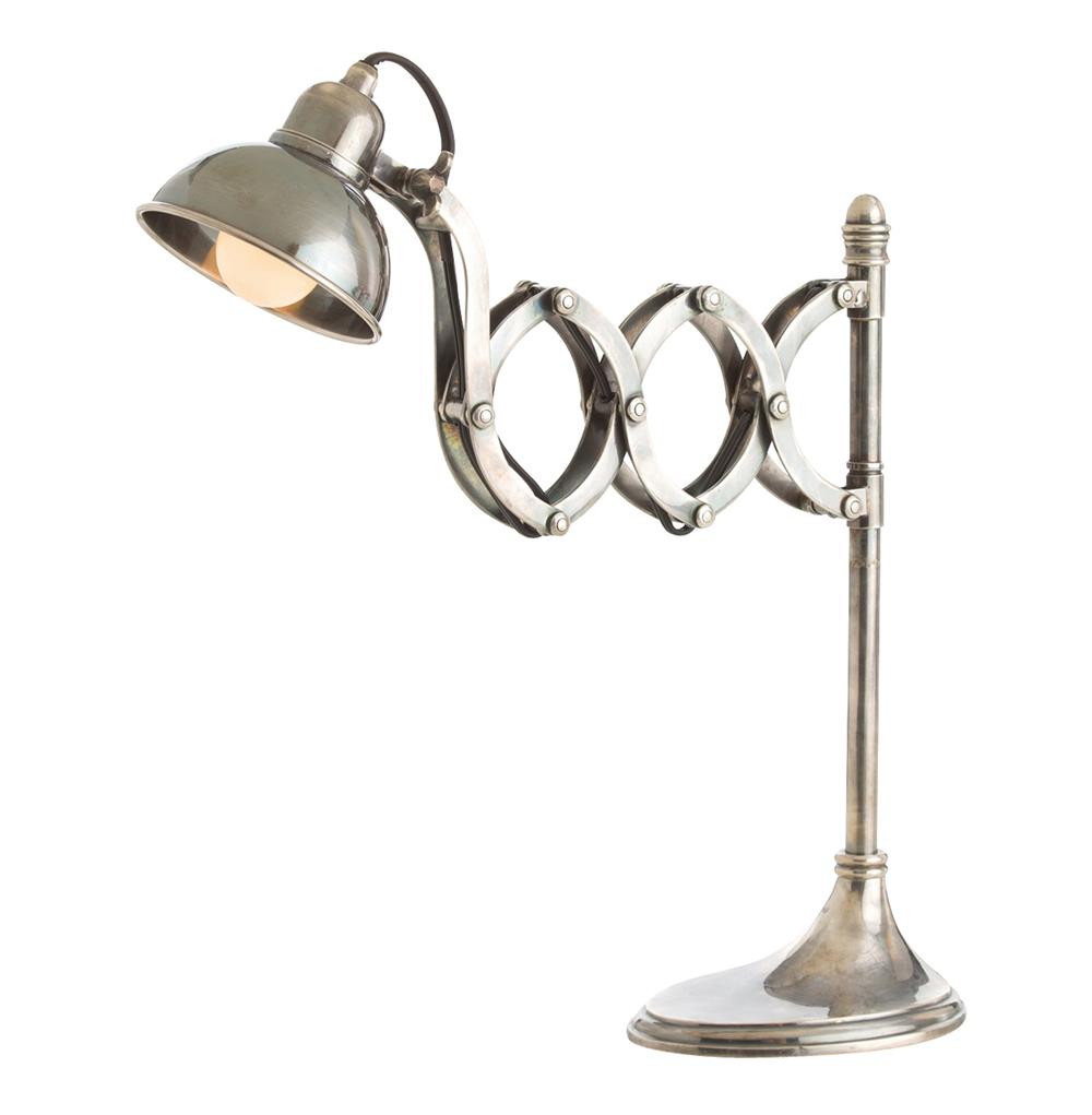 Best ideas about Silver Desk Lamp
. Save or Pin Trent Vintage Accordion Industrial Modern Silver Desk Lamp Now.