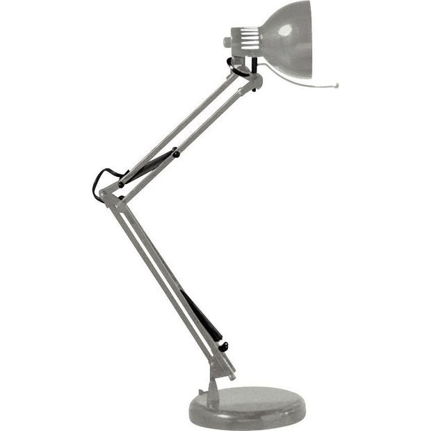 Best ideas about Silver Desk Lamp
. Save or Pin Buy HOME Swing Arm Desk Lamp Silver at Argos Now.
