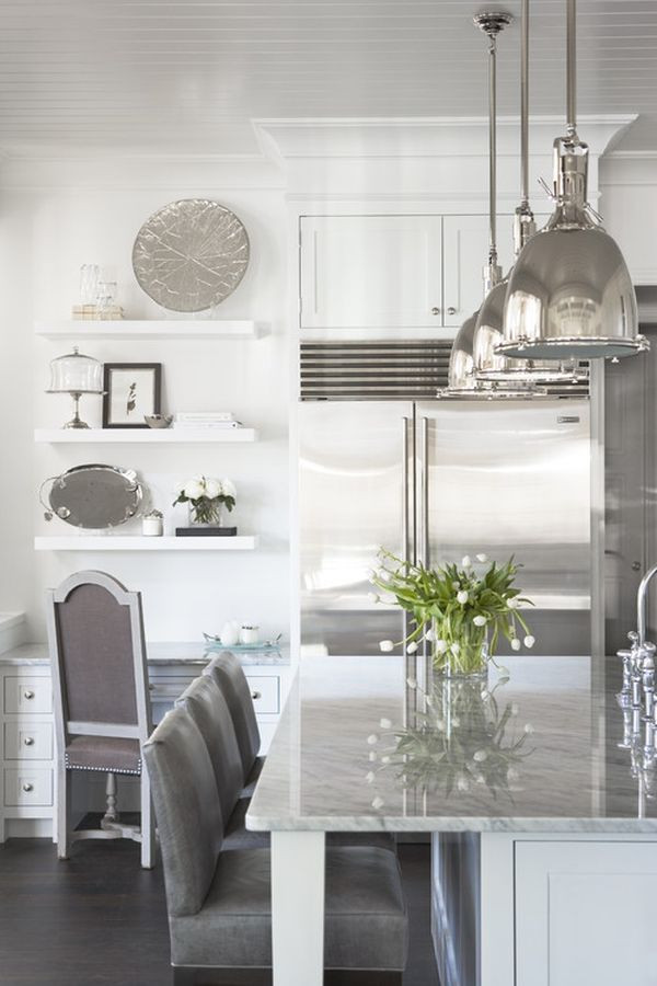 Best ideas about Silver Kitchen Decor
. Save or Pin Decorating with Whites & Silvers Ideas and Inspiration Now.