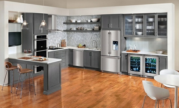 Best ideas about Silver Kitchen Decor
. Save or Pin 15 modern gray kitchen cabinets in silver shades Now.