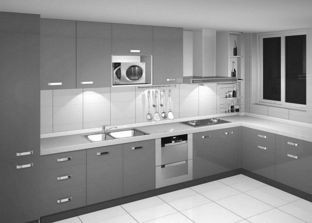 Best ideas about Silver Kitchen Decor
. Save or Pin Minimalist Modern Silver Kitchen Cabinet Designs Now.