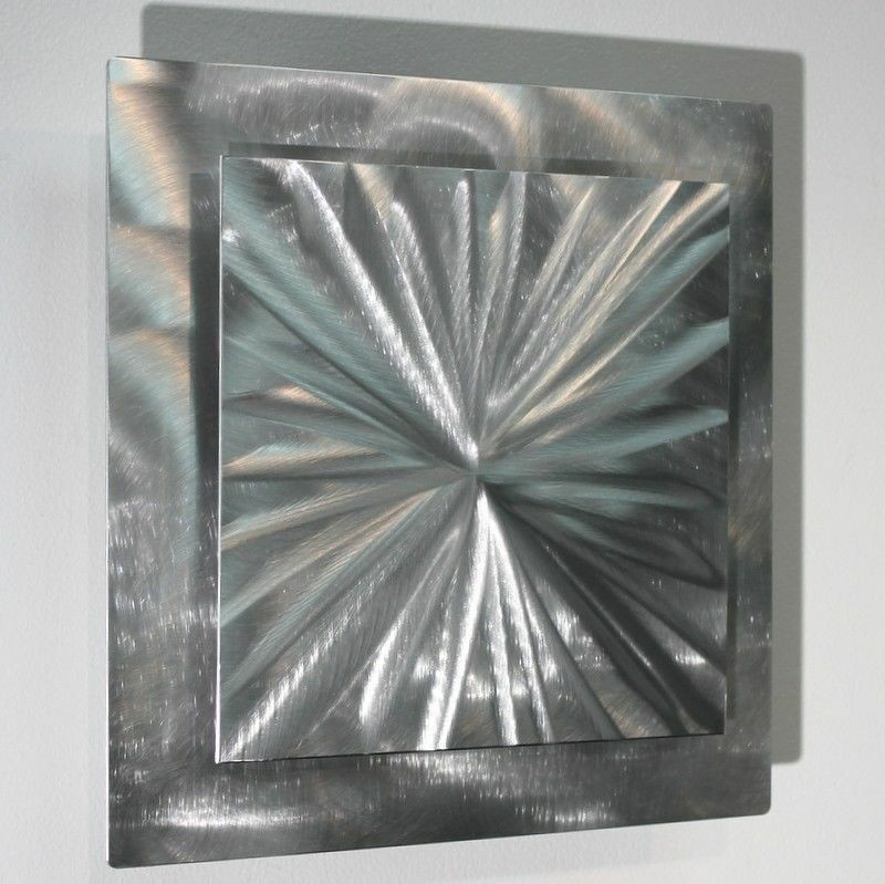 Best ideas about Silver Wall Art
. Save or Pin Metal Abstract Modern Silver Wall Art Sculpture Now.
