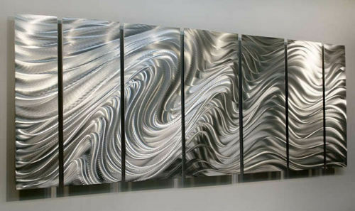 Best ideas about Silver Wall Art
. Save or Pin Modern Abstract Silver Metal Wall Art Sculpture Original Now.