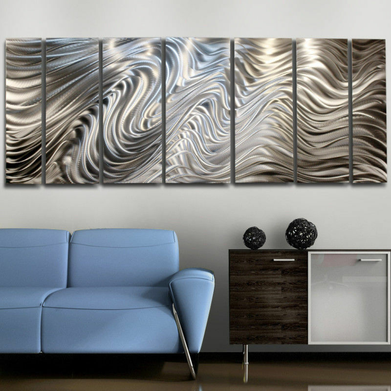 Best ideas about Silver Wall Art
. Save or Pin Modern Abstract Silver Corporate Metal Wall Art Sculpture Now.