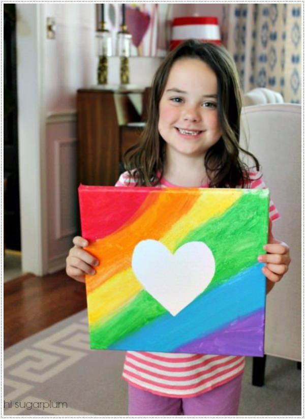 Best ideas about Simple Art For Kids
. Save or Pin 40 Awesome Canvas Painting Ideas for Kids Now.