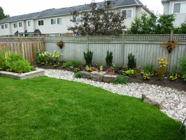 Best ideas about Simple Backyard Ideas
. Save or Pin 15 Stylish Garden Designs That Use Stones And Rocks Now.