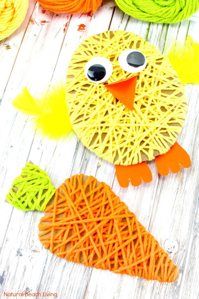 Best ideas about Simple Crafts For Toddlers
. Save or Pin Easy Easter Crafts for Kids Yarn Crafts for Kids Now.