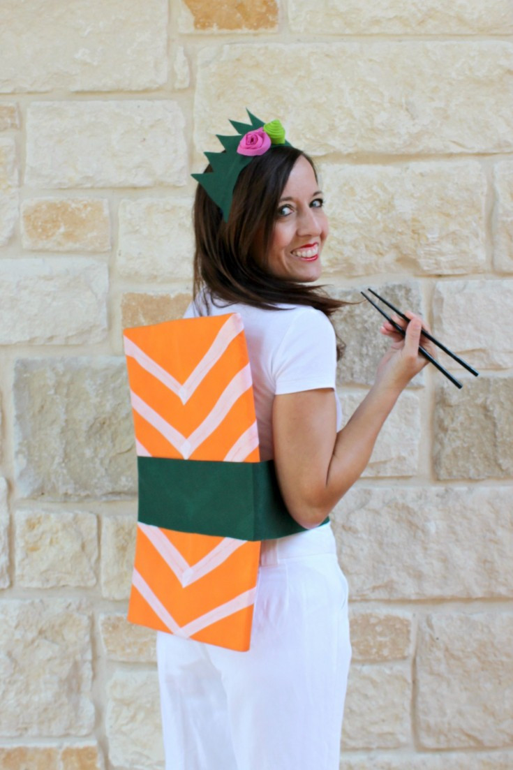 Best ideas about Simple DIY Halloween Costumes
. Save or Pin Sashimi Sushi Roll Easy DIY Halloween Costume Fairfield Now.