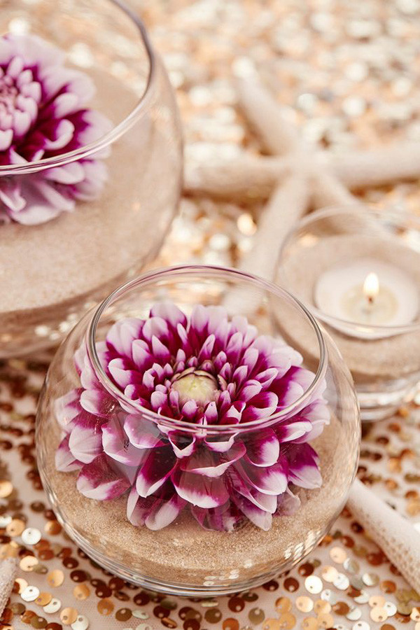 Best ideas about Simple Wedding Centerpieces DIY
. Save or Pin 35 Gorgeous Beach Themed Wedding Ideas Now.