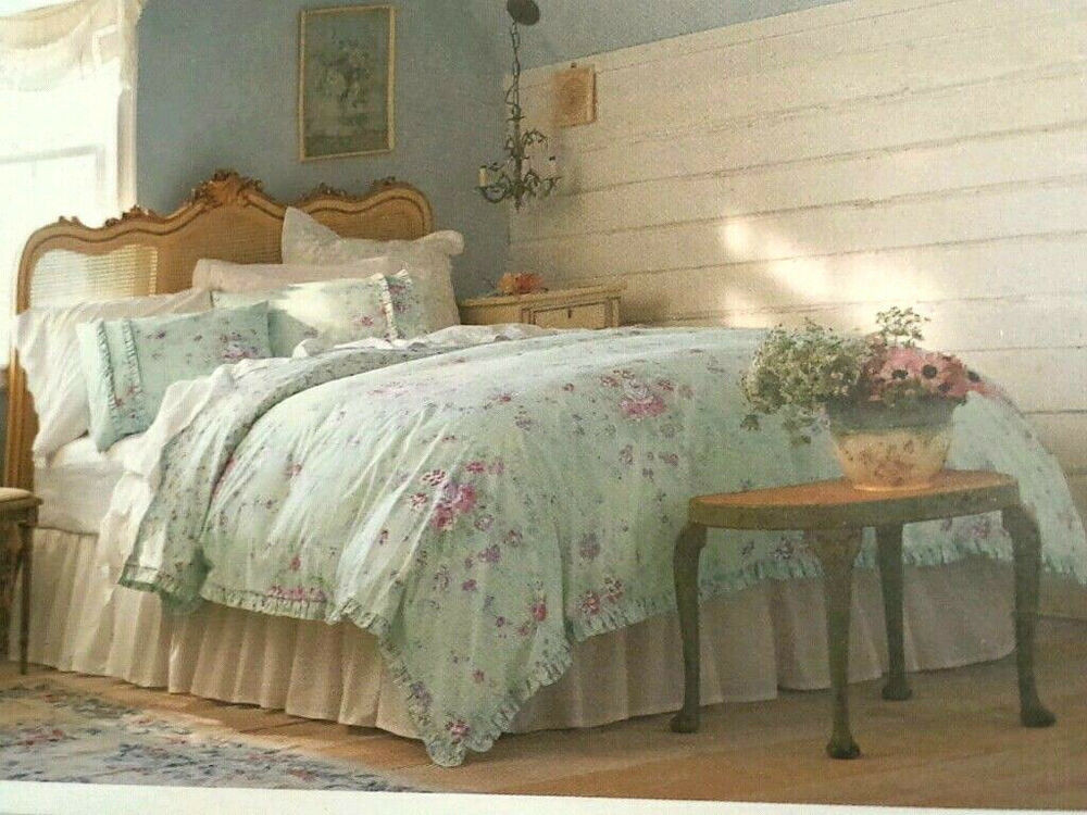 Best ideas about Simply Shabby Chic
. Save or Pin Simply Shabby Chic vintage cottage Ruffle Rose duvet cover Now.