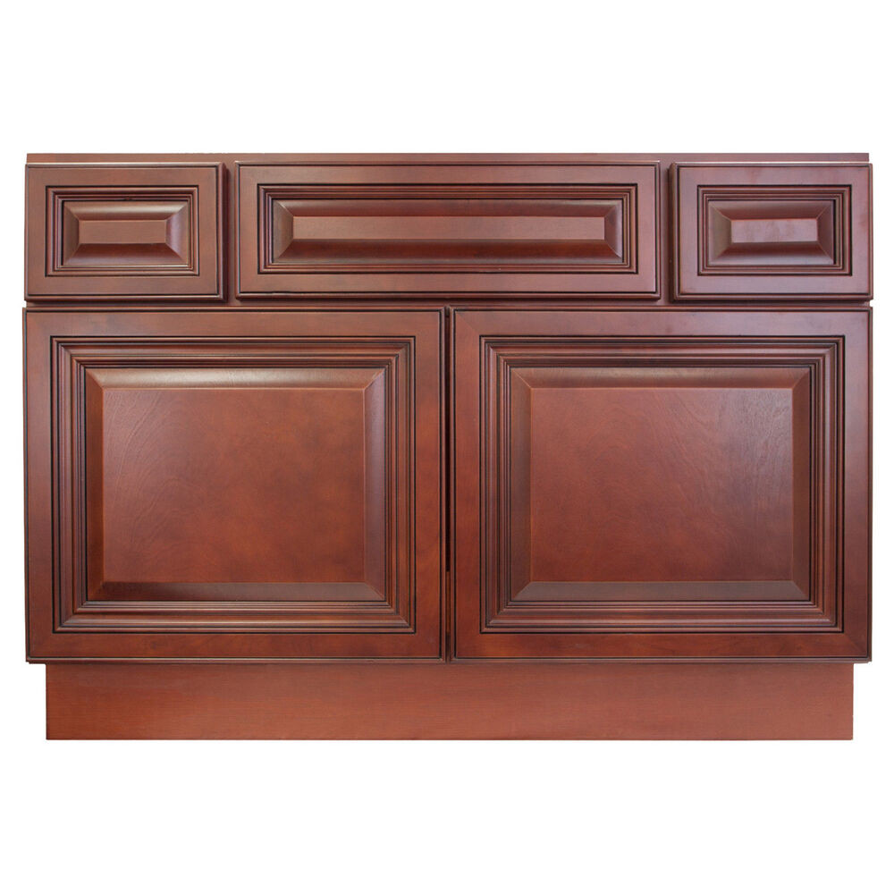 Best ideas about Sink Base Cabinet
. Save or Pin LessCare Cherryville 42" Bathroom Maple Vanity Sink Base Now.