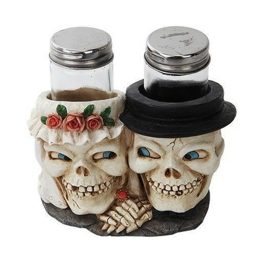 Best ideas about Skull Kitchen Decor
. Save or Pin Wedding Skulls Love Never Dies Salt Pepper Shakers Kitchen Now.