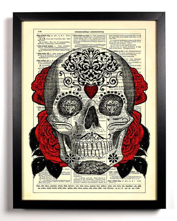 Best ideas about Skull Kitchen Decor
. Save or Pin Sugar Skull 2 Day of the Dead Home Kitchen Bath by Now.