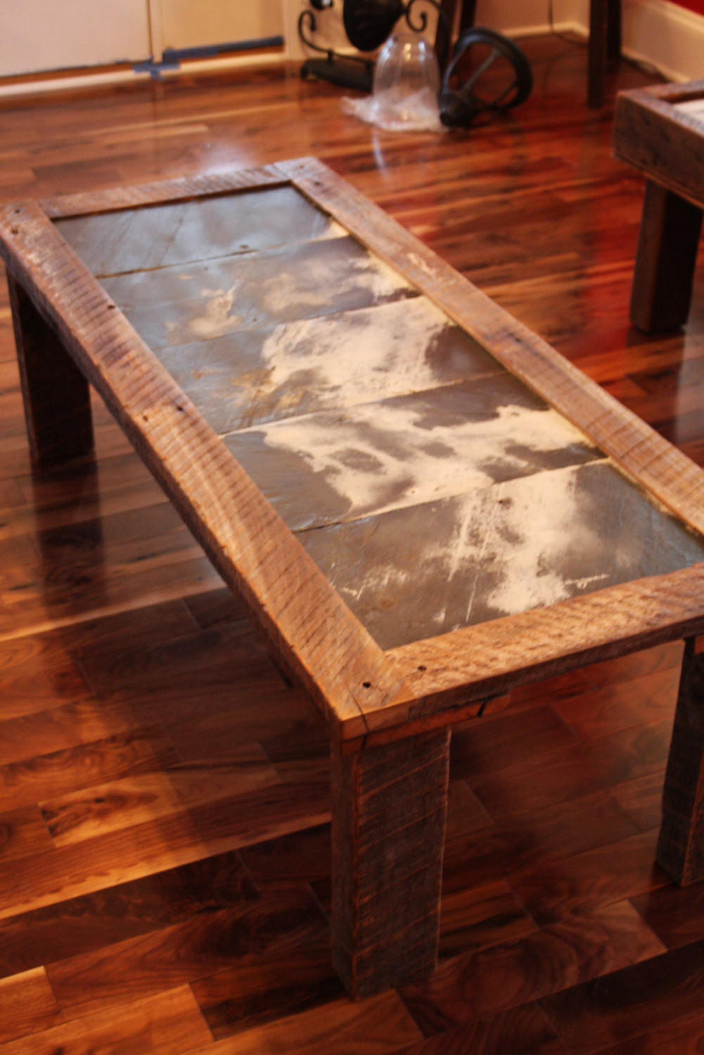Best ideas about Slate Topped Coffee Table
. Save or Pin Reclaimed Roofing Slate Top Coffee table Now.