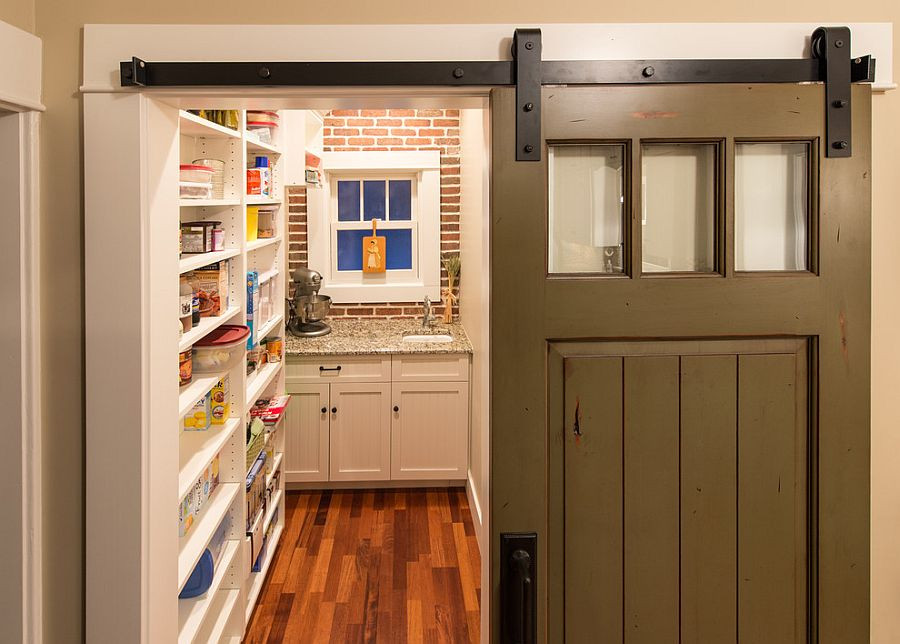 Best ideas about Sliding Pantry Doors
. Save or Pin 25 Trendy Kitchens That Unleash the Allure of Sliding Barn Now.