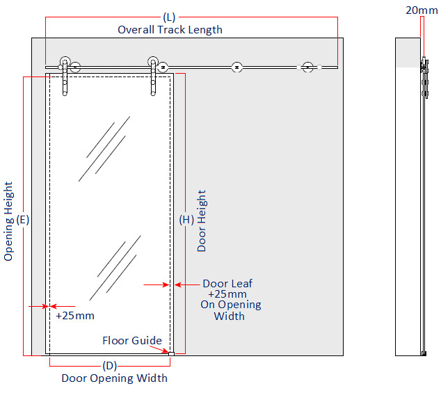 Best ideas about Sliding Patio Door Sizes
. Save or Pin Top Hung Designer Sliding Door Gear For Glass Doors 7 10mm Now.