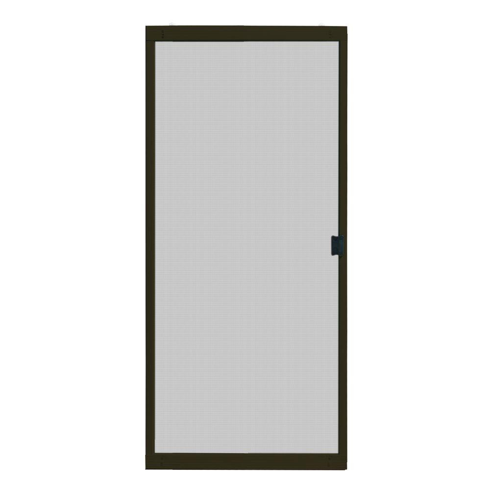 Best ideas about Sliding Patio Screen Door
. Save or Pin Unique Home Designs 36 in x 80 in Standard Bronze Metal Now.