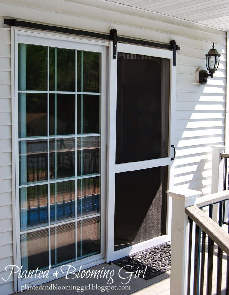 Best ideas about Sliding Patio Screen Door
. Save or Pin Planted and Blooming Girl Sliding Screen Door Now.