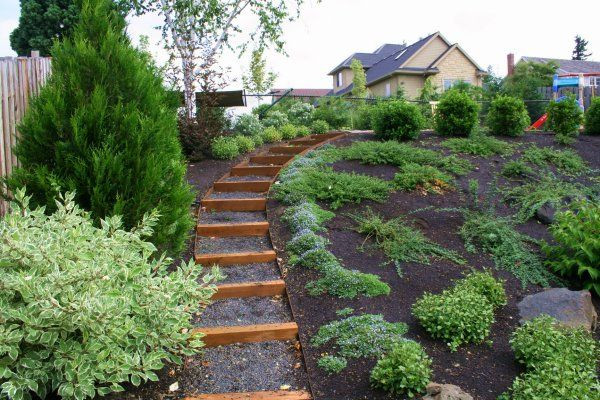 Best ideas about Sloped Backyard Ideas On A Budget
. Save or Pin side yard landscaping ideas steep hillside Now.