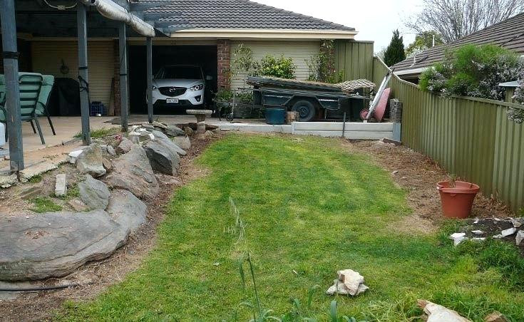 Best ideas about Sloped Backyard Ideas On A Budget
. Save or Pin Sloped Backyard Before And After Sloped Backyard Before Now.