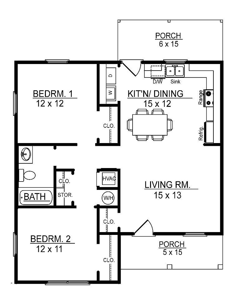 Best ideas about Small 2 Bedroom House Plans
. Save or Pin Small 2 Bedroom Floor Plans Now.