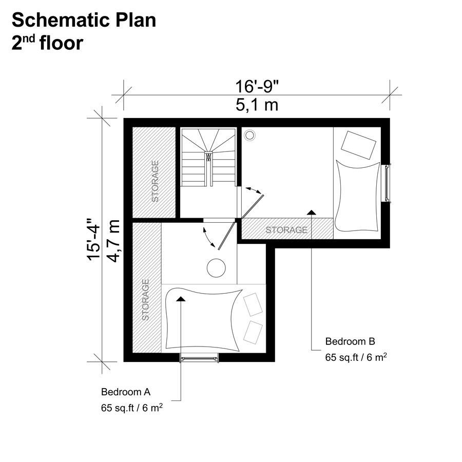 Best ideas about Small 2 Bedroom House Plans
. Save or Pin 2 Bedroom Small House Plans Now.